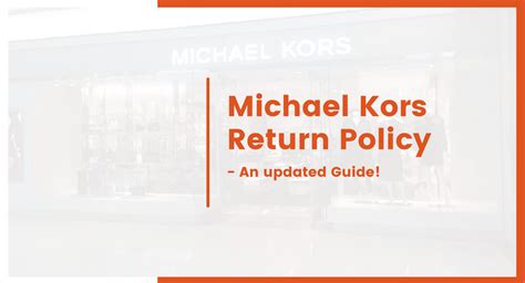 michael kors returns contact number|Michael Kors return policy explained.